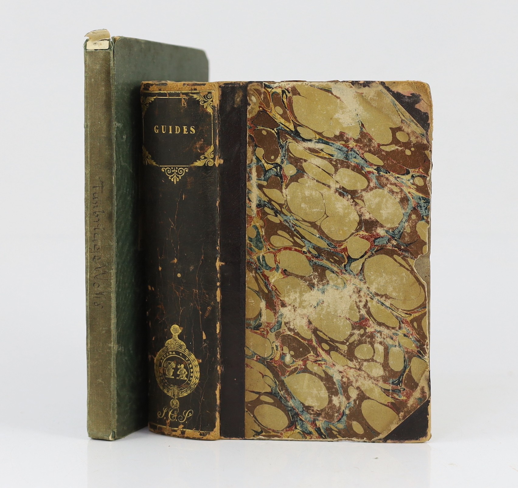 KENT, TUNBRIDGE WELLS: The Tunbridge Wells Guide... pictorial engraved title, engraved dedication, folded map, 6 plates (4 d-page or folded), engraved text illus.; original cloth with printed label, 12mo. Tunbridge Wells